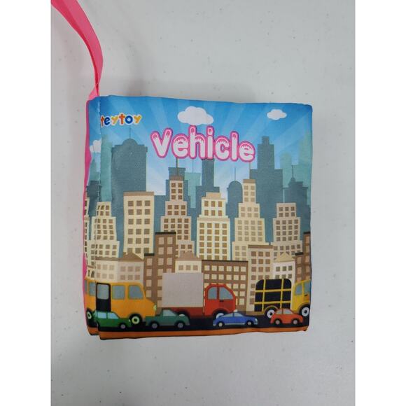 teytoy My First Soft Book Nontoxic Fabric Baby Cloth Books Early Education - Picture 5 of 10